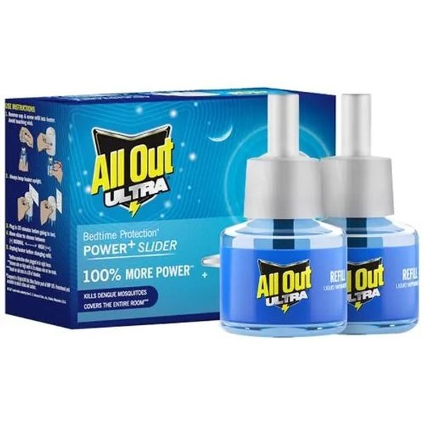 ALL OUT ULTRA REFEL TWIN PACK 165Rs